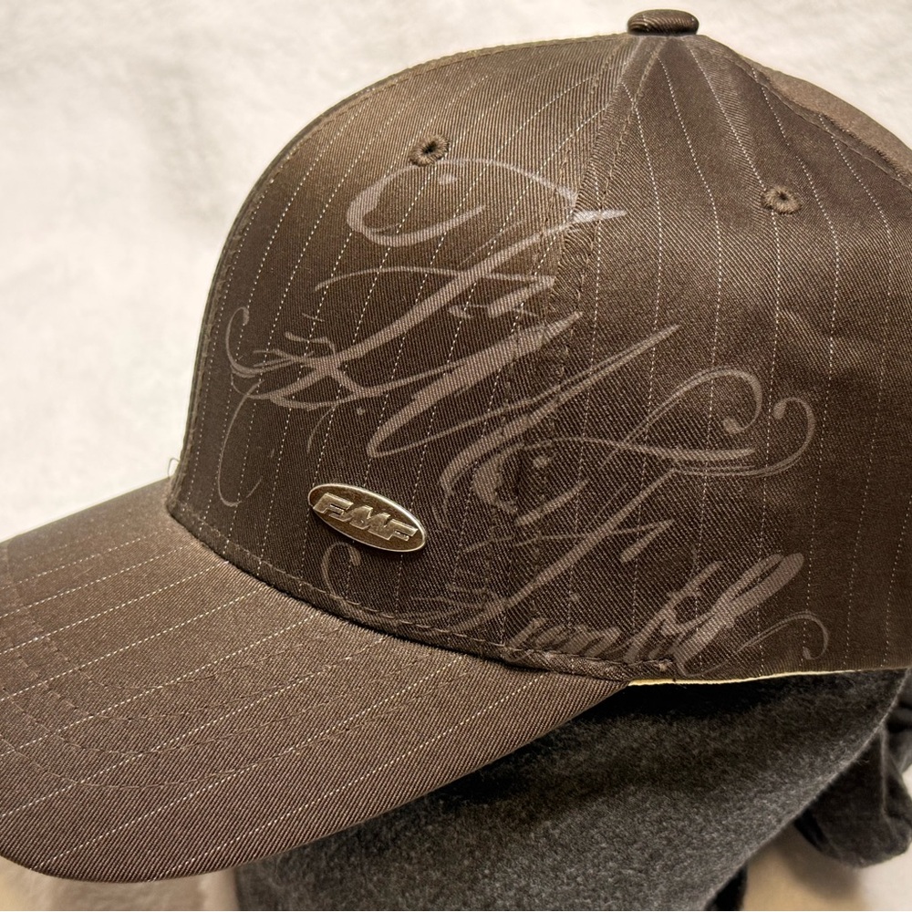 FMF Brown Pinstripe Cap